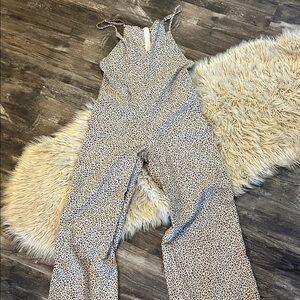 SHEIN Animal Print Jumpsuit